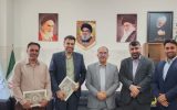 تجلیل از حسن عامری مسئول رسانه و روابط عمومی دادسرای عمومی و انقلاب مرکز خوزستان