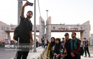 ۸۰ هزار زائر از مرزهای خوزستان راهی عتبات عالیات شدند